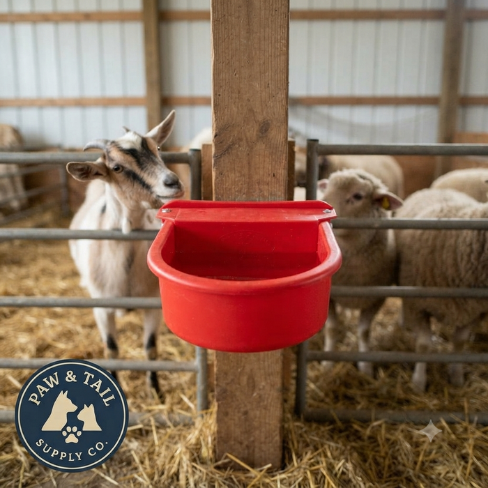 Little Giant Automatic Stock Waterer with Drain Plug for Livestock