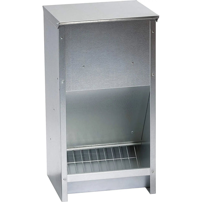 Little Giant Steel Galvanized High Capacity Poultry Feeder Up To 25lbs Little Giant