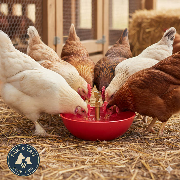 Little Giant King Size Automatic Poultry Waterer 1.5 Quart for Turkey Game Birds 2-Pack