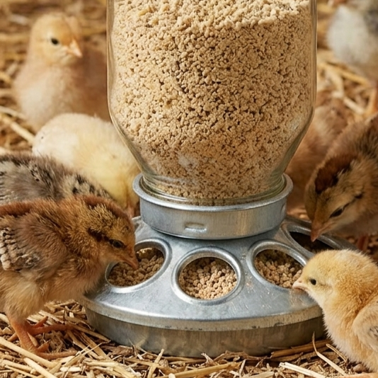 Little Giant Mason Jar Baby Chick Feeder 1 Quart Poultry Galvanized Steel Base 3PCK