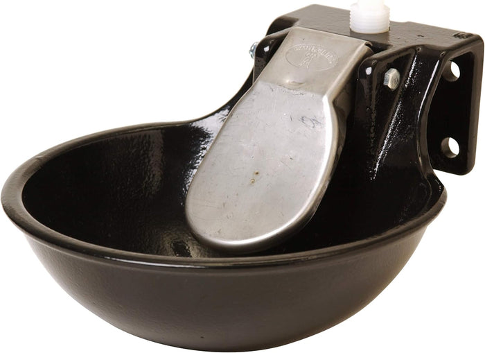 Little Giant Push-Paddle Automatic Stock Waterer Cast Iron Livestock Bowl