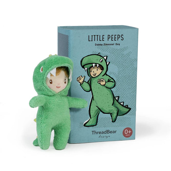 Little Peeps Danny Dinosaur - Matchbox doll 12cm NEW ARRIVAL