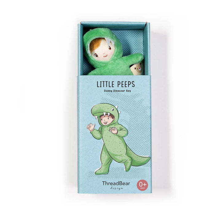 Little Peeps Danny Dinosaur - Matchbox doll 12cm NEW ARRIVAL