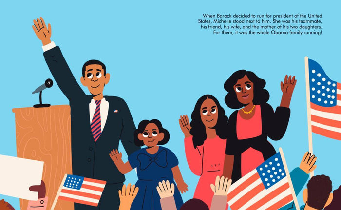 Little People Big Dreams Michelle Obama.