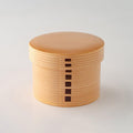 [LUNCH-BOX] CIRCLE 2-TIER | ODATE MAGEWAPPA | KURIKYU