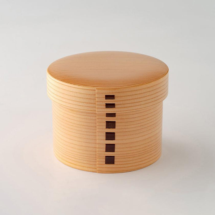 [LUNCH-BOX] CIRCLE 2-TIER | ODATE MAGEWAPPA | KURIKYU