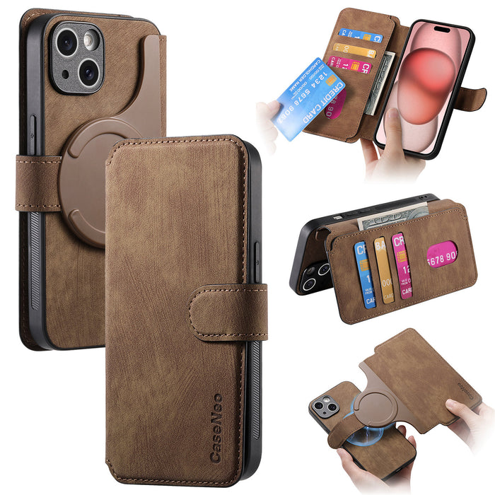 MagSafe Magnetic Flip Leather Case - photo 4