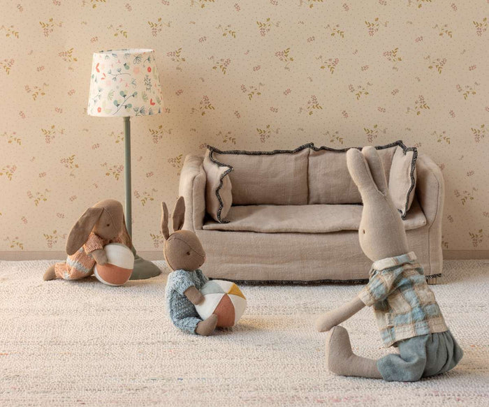 Maileg Baby Bunny Rabbit Set Micro Brown