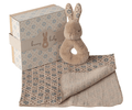 Maileg Baby Rattle Set Cream Peach: LAST CHANCE