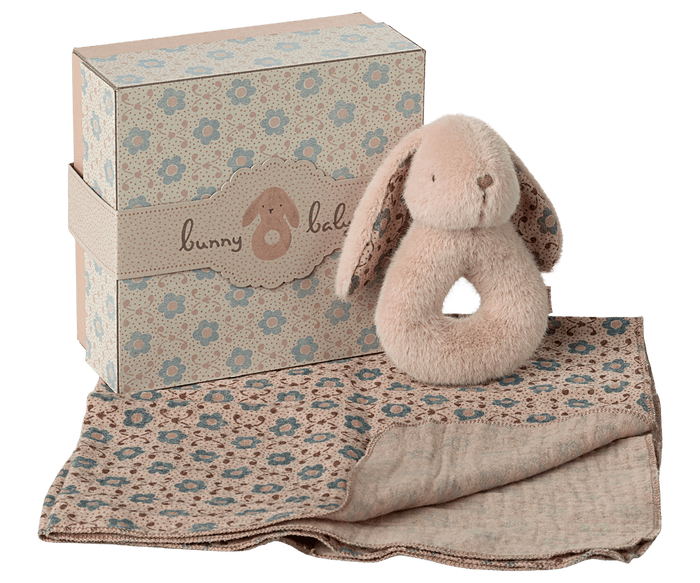Maileg Baby Rattle Set Powder