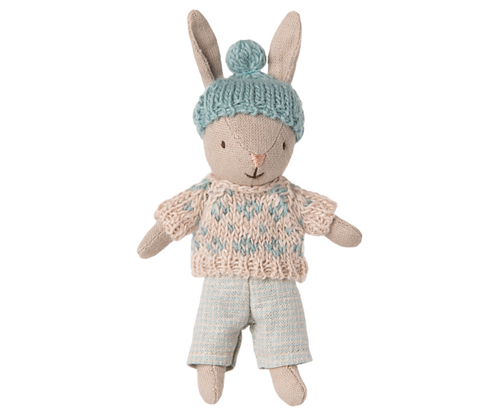 Maileg Baby Winter Bunny Rabbit Micro Sand