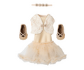 Maileg Ballet Suit and Skirt Size 3 Cream