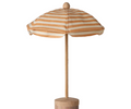 Maileg Beach Umbrella for Mice Soft Coral: LAST CHANCE