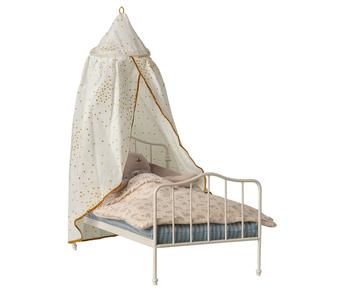 Maileg Bed Canopy Off White SS26 NEW ARRIVAL
