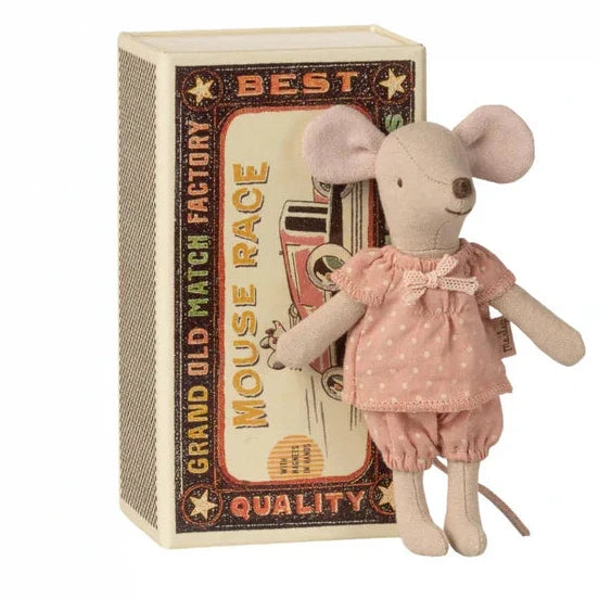 Maileg Big Sister Mouse in Matchbox SS26 NEW ARRIVAL