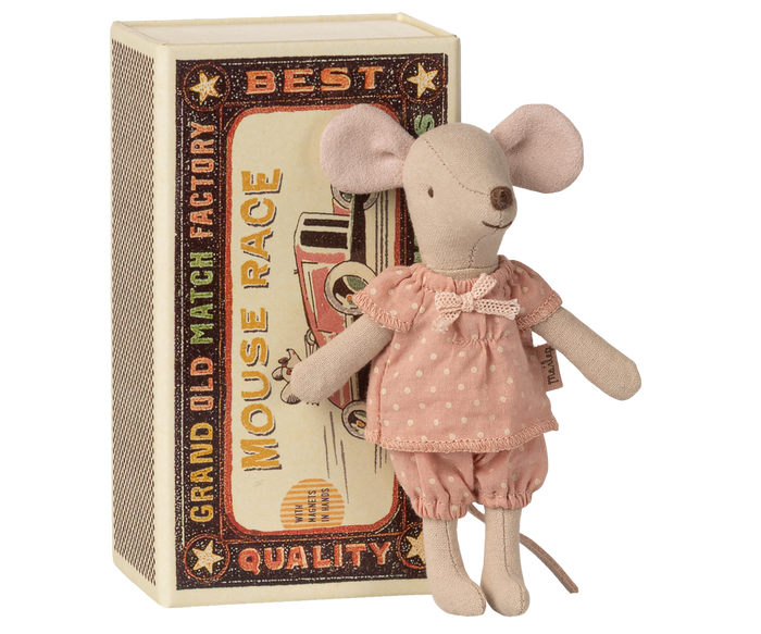 Maileg Big Sister Mouse in Matchbox SS26 NEW ARRIVAL