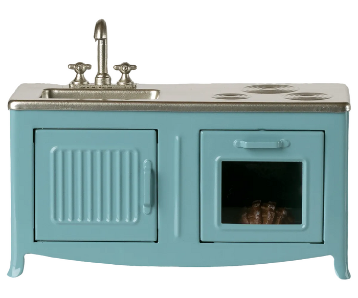 Maileg Blue Kitchen For Mice SS26: NEW ARRIVAL