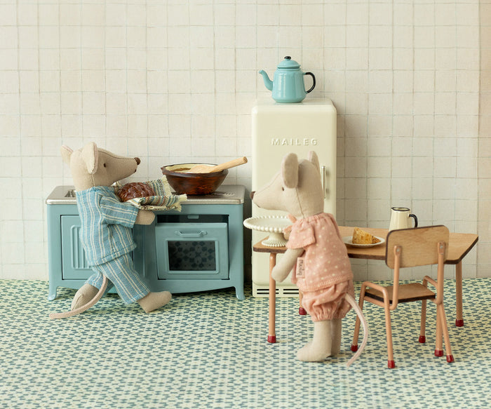 Maileg Blue Kitchen For Mice SS26: NEW ARRIVAL