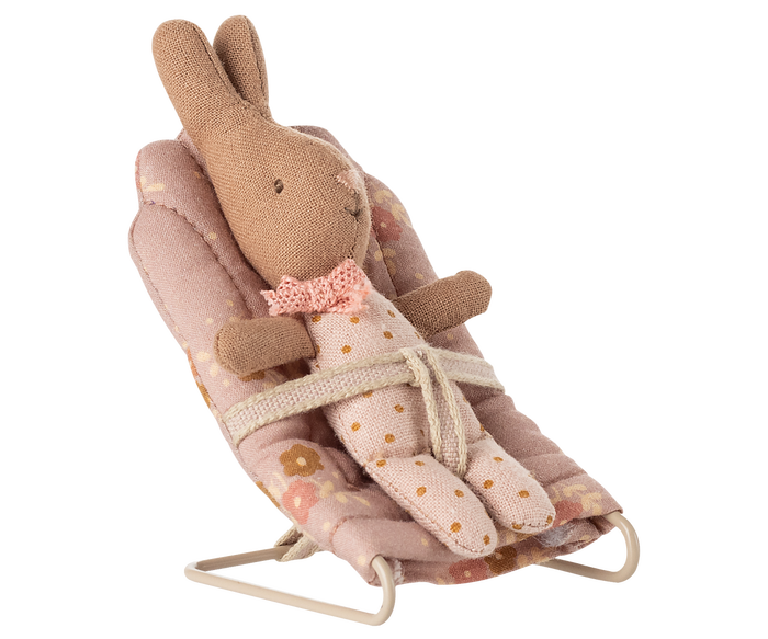 Maileg Bouncer My Rose Sized Baby Size: BACK IN STOCK