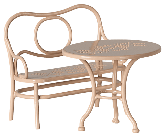 Maileg Cafe Set Mouse Mum and Dad Sized: BACK IN STOCK