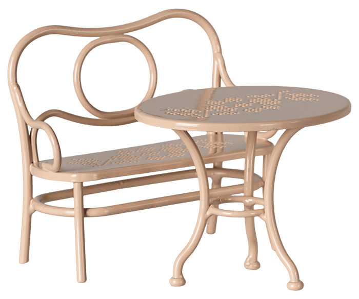 Maileg Cafe Set Mouse Mum and Dad Sized: BACK IN STOCK