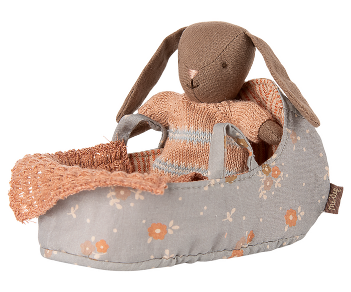 Maileg Carycot Micro Perfect For Baby Bunny & Teddy FW25 NEW ARRIVAL