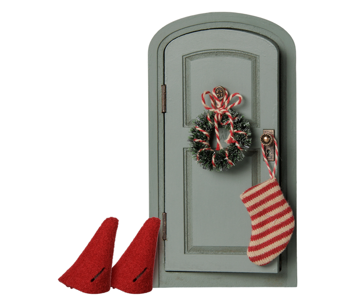 Maileg Christmas Door Set Mouse Size FW26: PREORDER ONLY DUE NOV