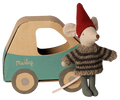 Maileg Christmas Mouse Little Brother In Car FW26 PREORDER ONLY DUE NOV