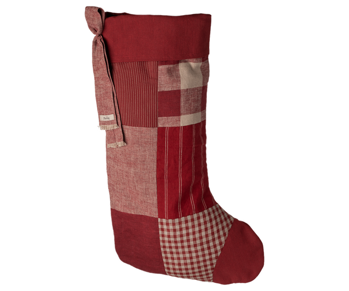 Maileg Christmas Stocking Check FW25: LAST CHANCE