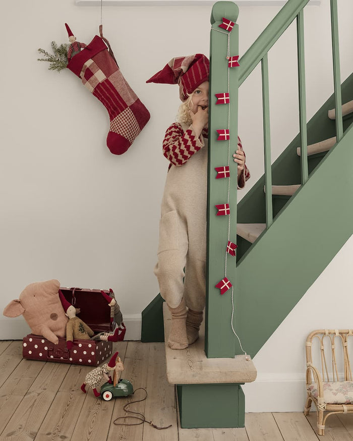 Maileg Christmas Stocking Check FW25: LAST CHANCE