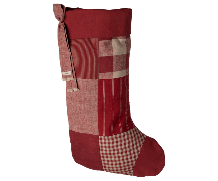 Maileg Christmas Stocking Check FW25: LAST CHANCE