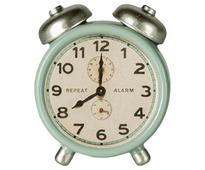Maileg Clock Mint Green SS25: BACK IN STOCK