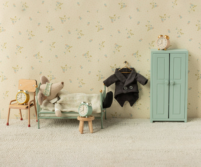 Maileg Clock Mint Green SS25: BACK IN STOCK