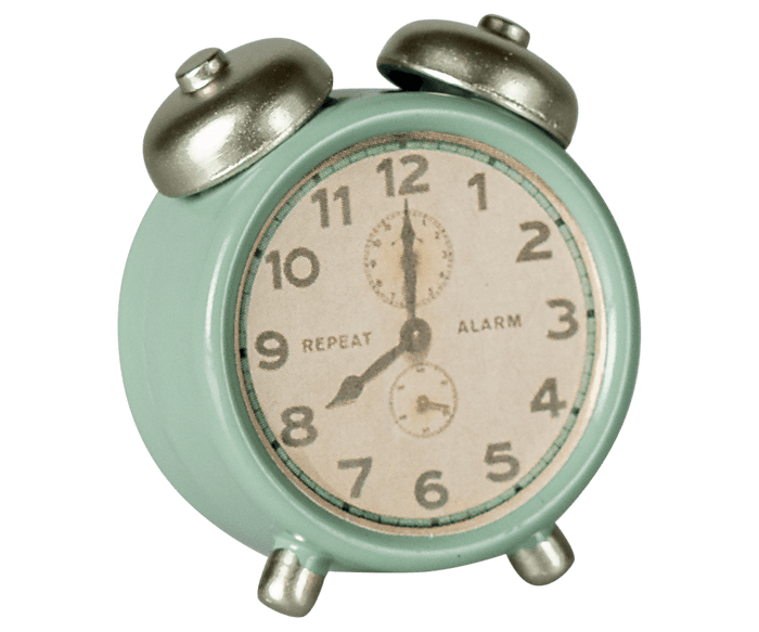 Maileg Clock Mint Green SS25: BACK IN STOCK