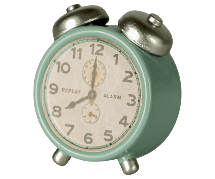 Maileg Clock Mint Green SS25: BACK IN STOCK