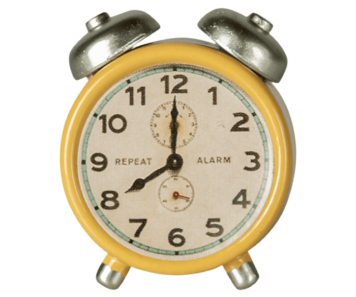 Maileg Clock Yellow SS25: BACK IN STOCK