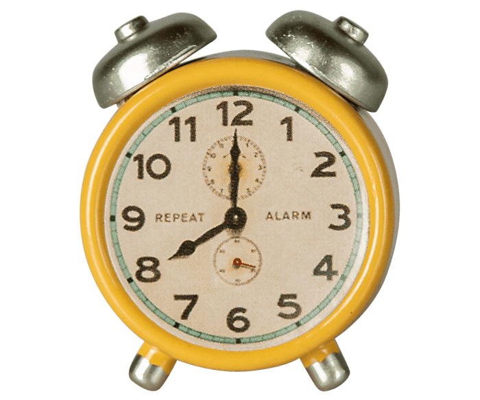 Maileg Clock Yellow SS25: BACK IN STOCK
