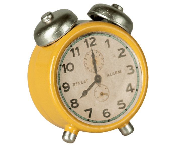 Maileg Clock Yellow SS25: BACK IN STOCK