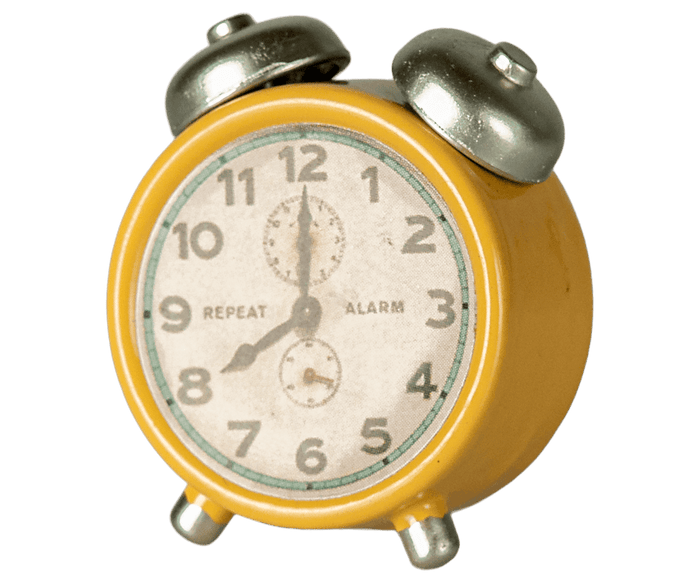 Maileg Clock Yellow SS25: BACK IN STOCK