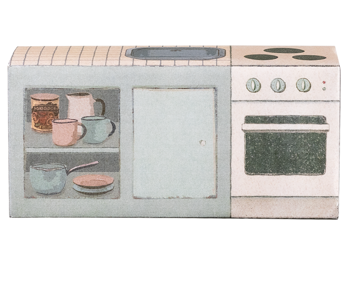 Maileg Cooker Kitchen Counter Playset: BACK IN STOCK