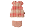 Maileg Coral Dress Teddy Junior FW26: PREORDER ONLY DUE NOV