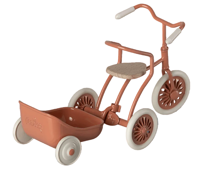 Maileg Coral Tricycle Hanger 2024 Preorder Only - Ruby & Grace