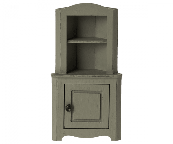Maileg Corner Cabinet Mouse Sized Light Green 2024 Preorder Only - Ruby & Grace