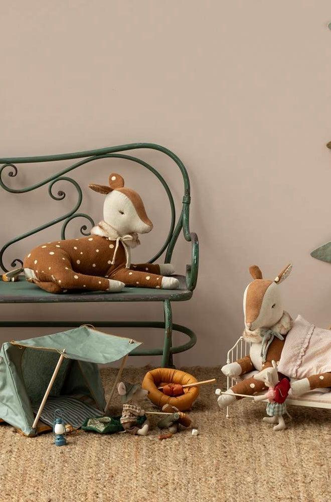Maileg Cosy Bambi Deer Mint: LAST CHANCE