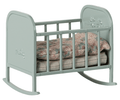 Maileg Cradle My Sized, Blue Cot