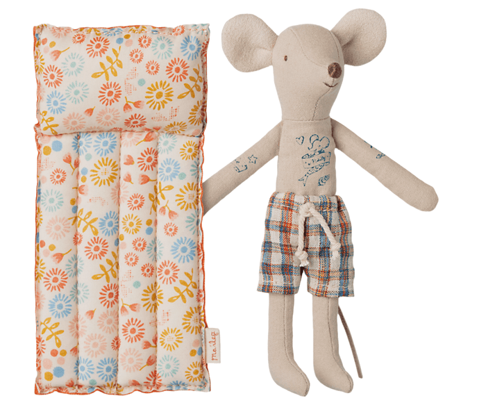 Maileg Dad Mouse and Air Mattress Beach Mouse: BACK IN STOCK