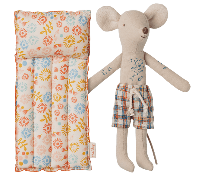 Maileg Dad Mouse and Air Mattress Beach Mouse: BACK IN STOCK