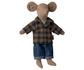 Maileg Dad Mouse Light Brown SS25 NEW ARRIVAL