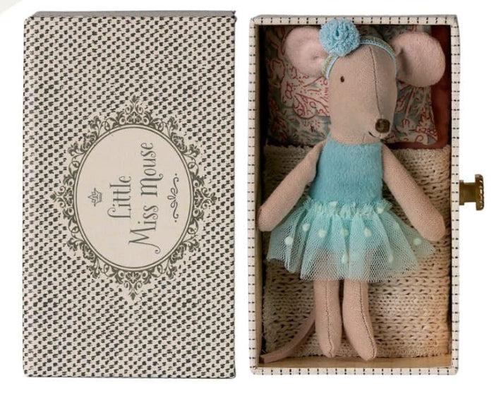 Maileg Dance  Mouse Little Sister in Matchbox