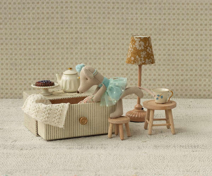 Maileg Dance  Mouse Little Sister in Matchbox